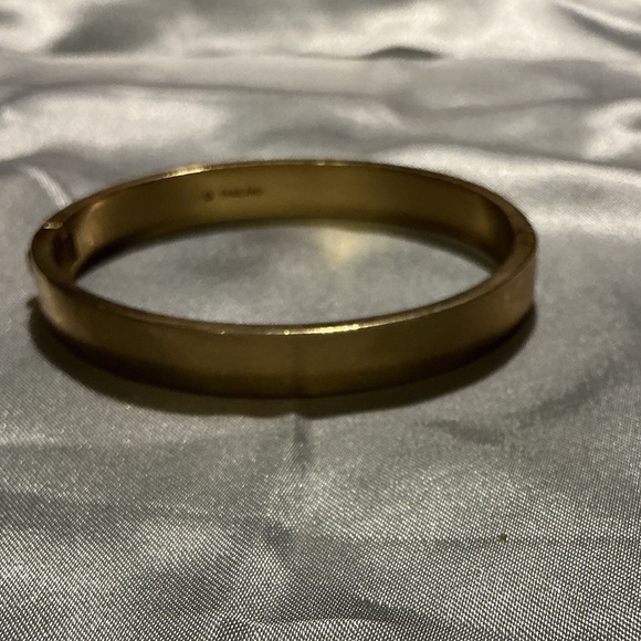 Coach Gold and Green Bangle Bracelet - Picture 3 of 5